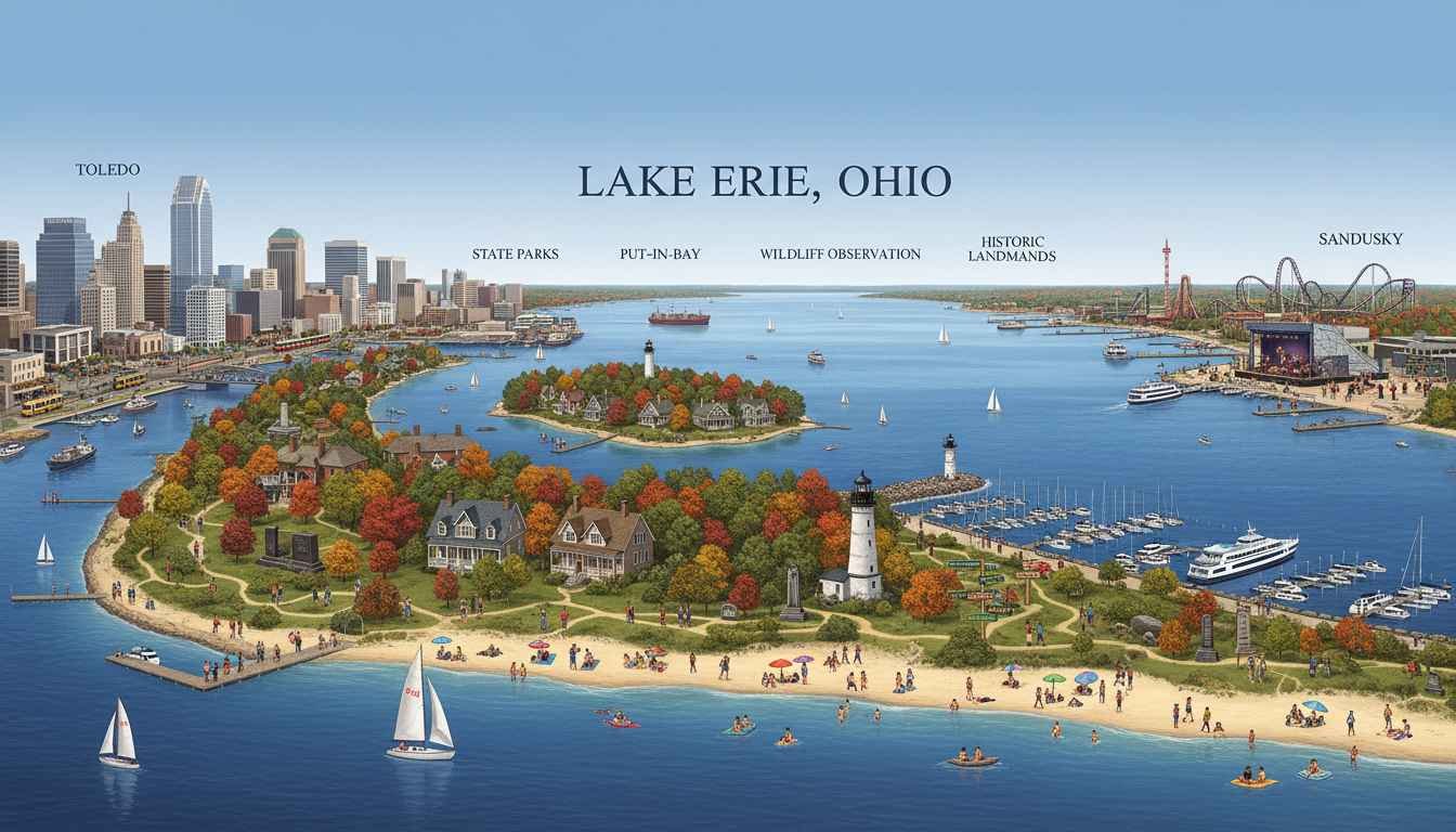best places to visit on lake erie ohio