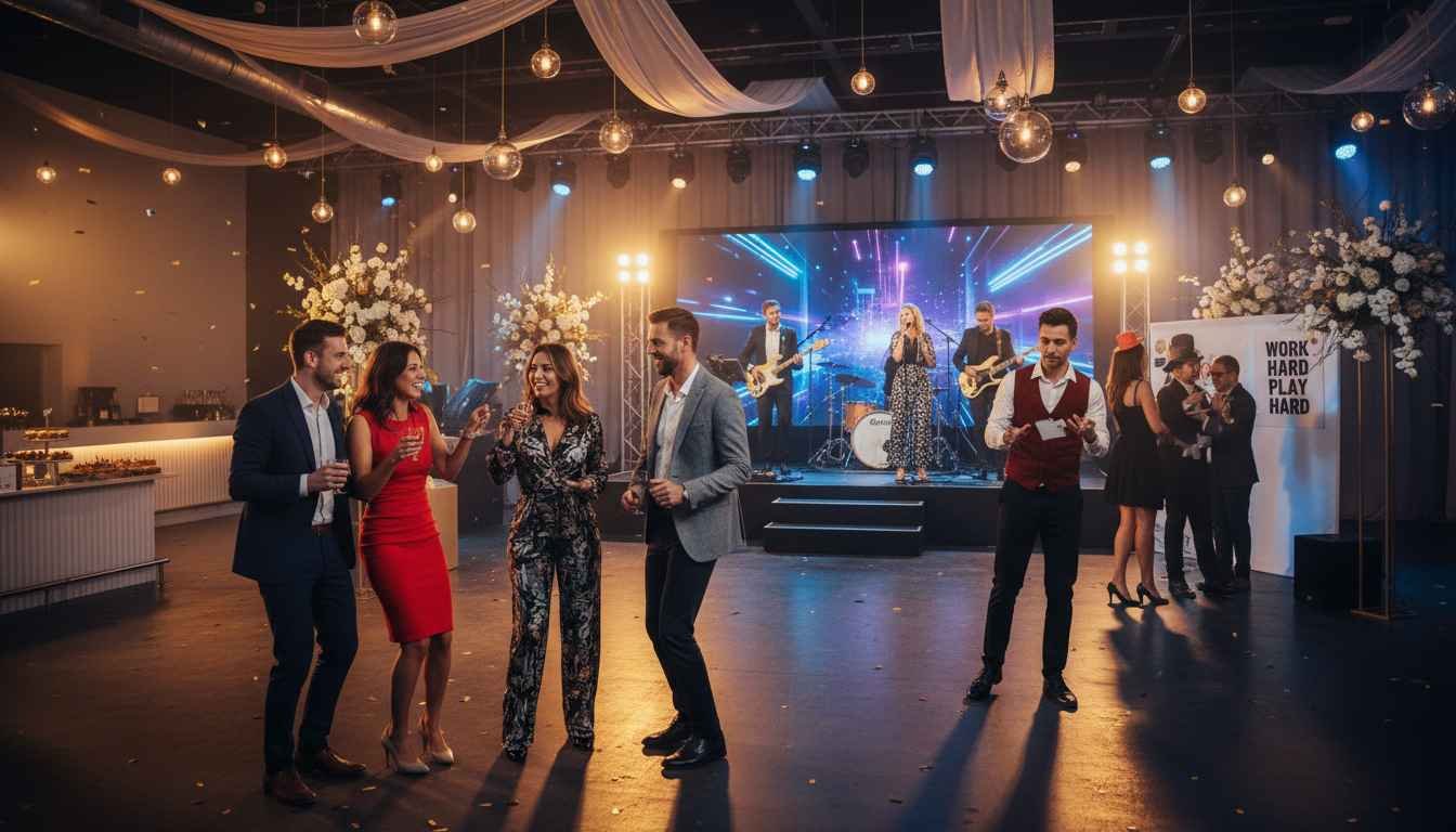 corporate event party entertainment